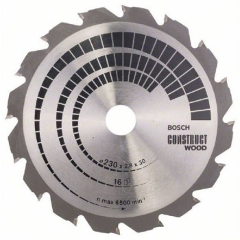 BOSCH List kružne testere Construct Wood 230 x 30 x 2.8 mm. 16