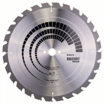 BOSCH List kružne testere Construct Wood 400 x 30 x 3.5 mm. 28