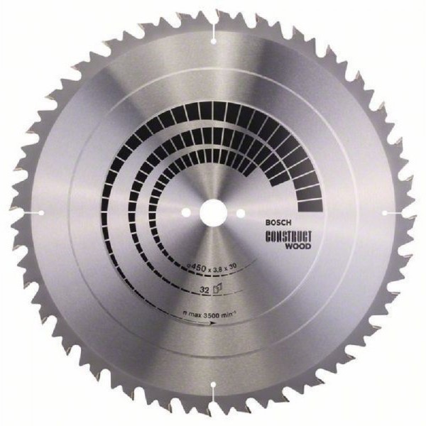 BOSCH List kružne testere Construct Wood 450 x 30 x 3.8 mm. 32