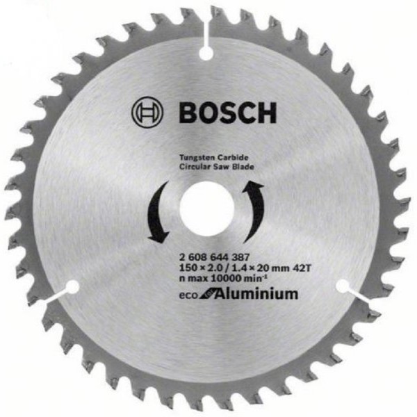 BOSCH List kružne testere Eco for Aluminium 150 x 2.2;1.5 x 20 42 T