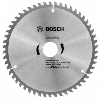 BOSCH List kružne testere Eco for Aluminium 190 x 2.4;1.6 x 30 54 T