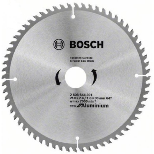 BOSCH List kružne testere Eco for Aluminium 210 x 2.6;1.8 x 30 64 T
