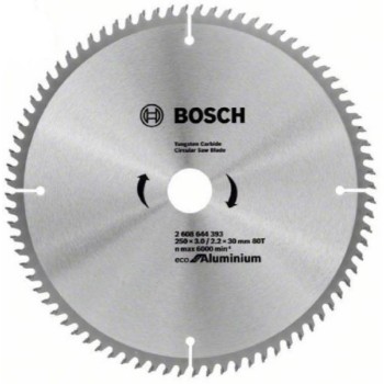 BOSCH List kružne testere Eco for Aluminium 250 x 3.0;2.2 x 30 80 T