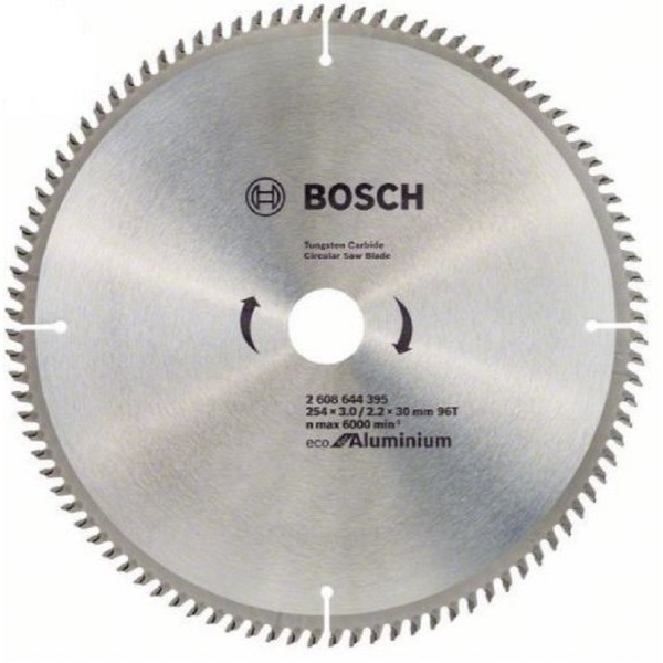BOSCH List kružne testere Eco for Aluminium 254 x 3.0;2.2 x 30 96 T