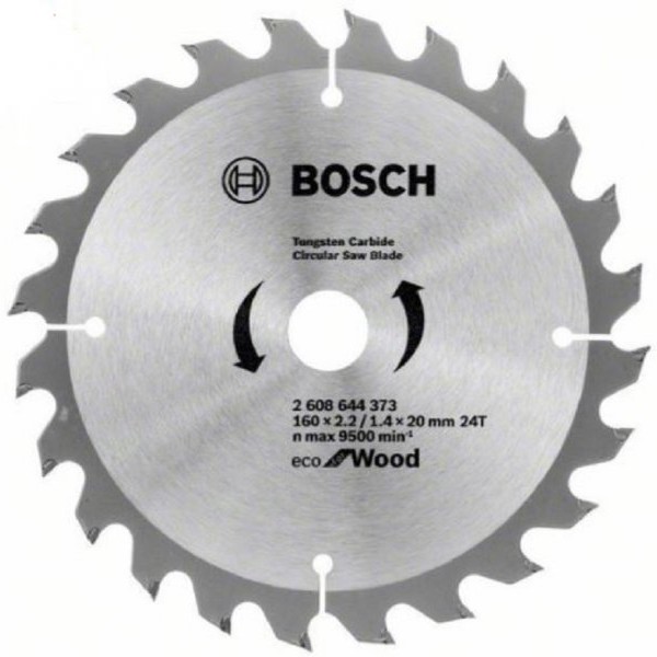 BOSCH List kružne testere Eco for Wood 160 x 2.2;1.4 x 20 24 T