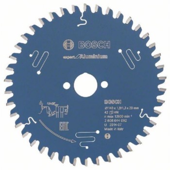 BOSCH List kružne testere Expert for Aluminium 2608644092, 140 x 20 x 1,8 mm, 42