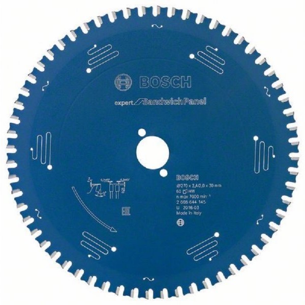 BOSCH List kružne testere Expert for Aluminium 2608644111, 250 x 30 x 2,8 mm, 80