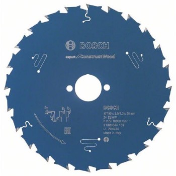 BOSCH List kružne testere Expert for Construct Wood 190x30x2;1.3x24 T