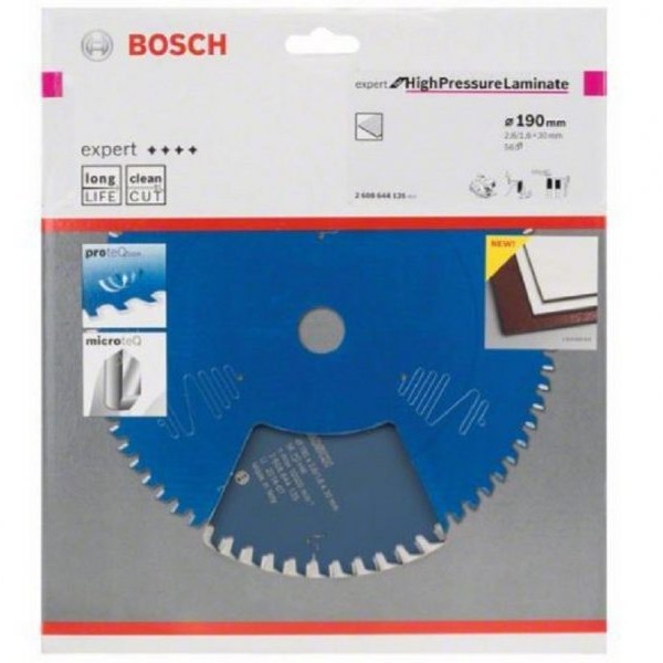 BOSCH List kružne testere Expert for HPL 190x30x2.6;1.6x56 T