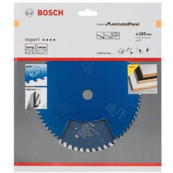 BOSCH List kružne testere Expert for Laminated Panel 165x20x2.6;1.6x48 T