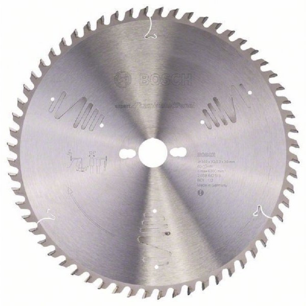 BOSCH List kružne testere Expert for Laminated Panel 303 x 30 x 3,2 mm, 60 2608642515, 303 x 30 x 3,2 mm, 60