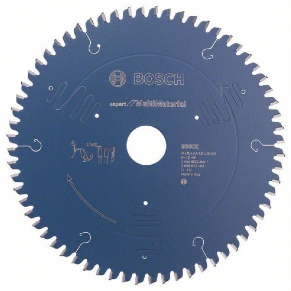 BOSCH List kružne testere Expert for Multi Material 216x30x2.4;1.8 64T TCG neg