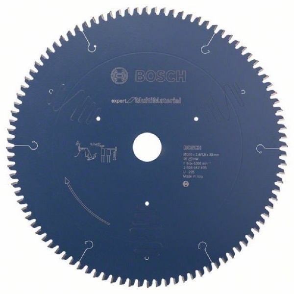 BOSCH List kružne testere Expert for Multi Material 300x30x2.4;1.8 96T TCG neg