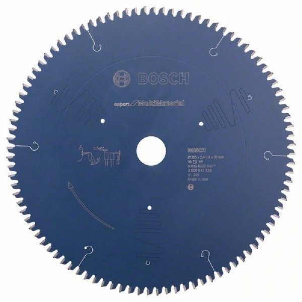 BOSCH List kružne testere Expert for Multi Material 305x30x2.4;1.8 96T TCG neg