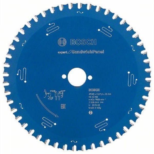 BOSCH List kružne testere Expert for Sandwich Panel 2608644143, 235 x 30 x 2,2 mm, 50
