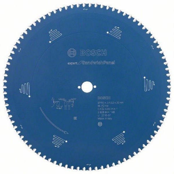 BOSCH List kružne testere Expert for Steel 2608643062, 355 x 25,4 x 2,6 mm, 80
