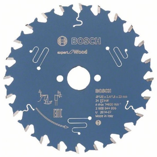 BOSCH List kružne testere Expert for Wood 130x20x2.4;1.6x24 T