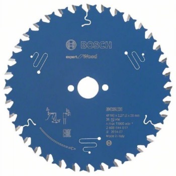 BOSCH List kružne testere Expert for Wood 160x20x2.2;1.6x36 T