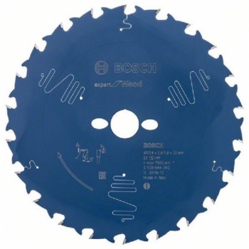 BOSCH List kružne testere Expert for Wood 254x30x32;22 22T ATB pos