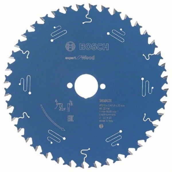 BOSCH List kružne testere Expert for Wood 2608644056, 210 x 30 x 2,4 mm, 40