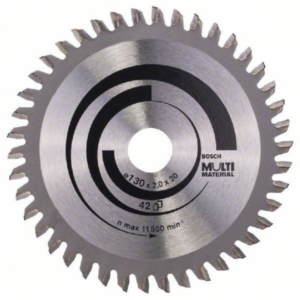 BOSCH List kružne testere Multi Material 130 x 20;16 x 2.0 mm. 42