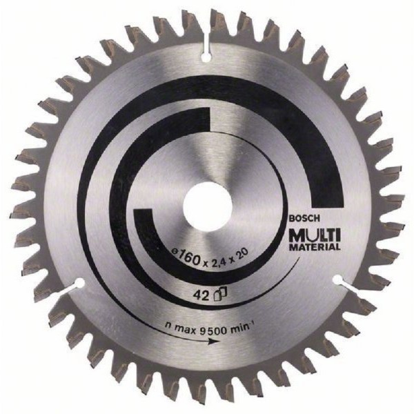 BOSCH List kružne testere Multi Material 160 x 20;16 x 2.4 mm. 42