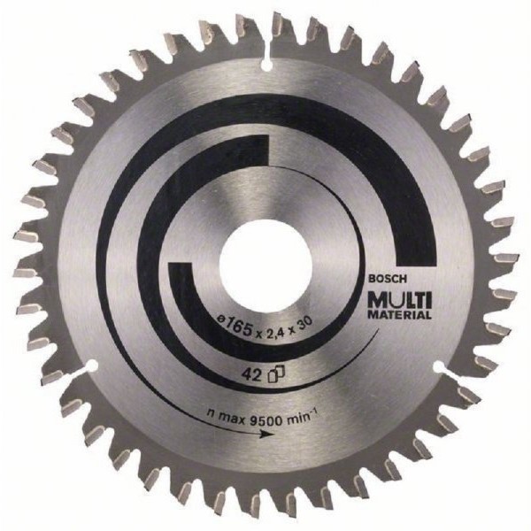 BOSCH List kružne testere Multi Material 165 x 30;20 x 2.4 mm. 42