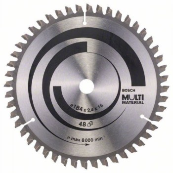 BOSCH List kružne testere Multi Material 184 x 16 x 2.4 mm. 48