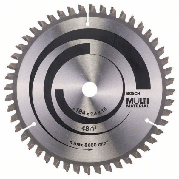 BOSCH List kružne testere Multi Material 184 x 16 x 2.4 mm. 48