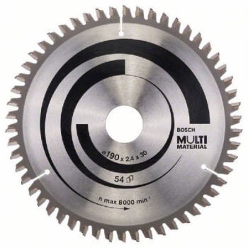 BOSCH List kružne testere Multi Material 190 x 30 x 2.4 mm. 54