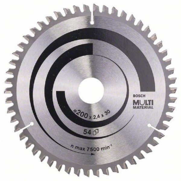 BOSCH List kružne testere Multi Material 200 x 30 x 2.4 mm. 54