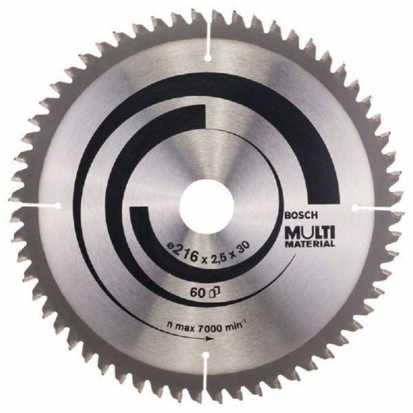 BOSCH List kružne testere Multi Material 216 x 30 x 2.5 mm. 60