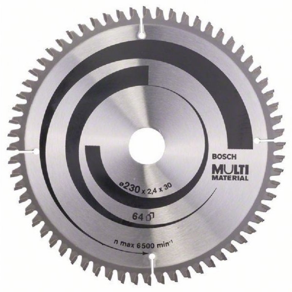 BOSCH List kružne testere Multi Material 230 x 30 x 2.4 mm. 64