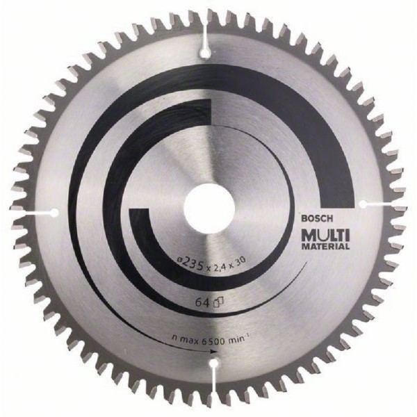 BOSCH List kružne testere Multi Material 235 x 30;25 x 2.4 mm. 64