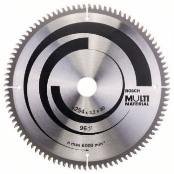 BOSCH List kružne testere Multi Material 254 x 30 x 3.2 mm. 96