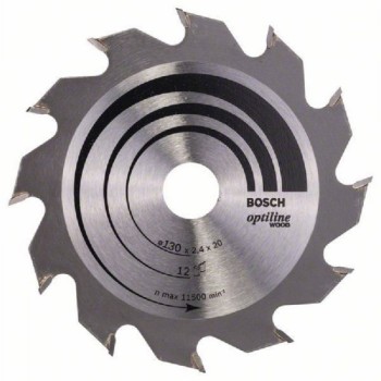 BOSCH List kružne testere Optiline Wood 130 x 20;16 x 2.4 mm. 12