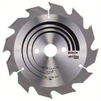 BOSCH List kružne testere Optiline Wood 150 x 20;16 x 2.4 mm. 12