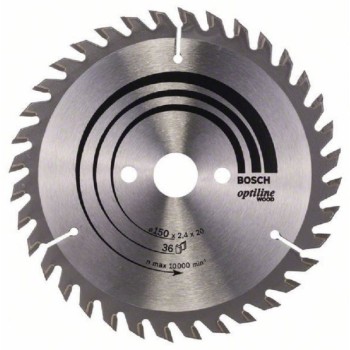 BOSCH List kružne testere Optiline Wood 150 x 20;16 x 2.4 mm. 36