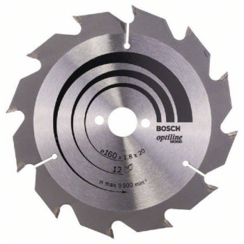 BOSCH List kružne testere Optiline Wood 160 x 20;16 x 1.8 mm. 12