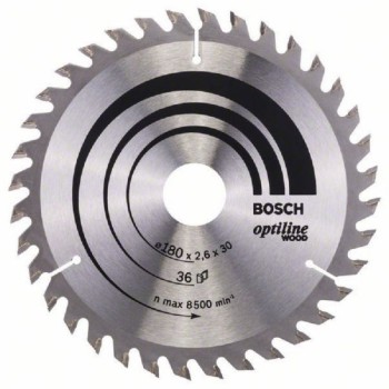 BOSCH List kružne testere Optiline Wood 180 x 30;20 x 2.6 mm. 36