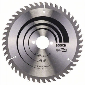 BOSCH List kružne testere Optiline Wood 190 x 30 x 2.0 mm. 48