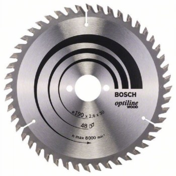 BOSCH List kružne testere Optiline Wood 190 x 30 x 2.6 mm. 48