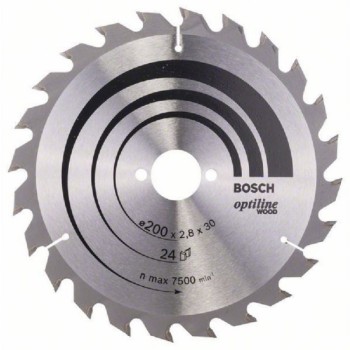 BOSCH List kružne testere Optiline Wood 200 x 30 x 2.8 mm. 24