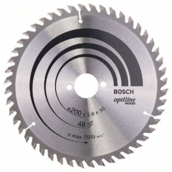 BOSCH List kružne testere Optiline Wood 200 x 30 x 2.8 mm. 48