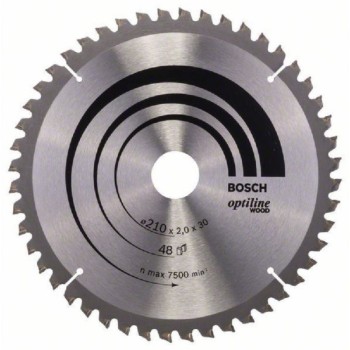 BOSCH List kružne testere Optiline Wood 210 x 30 x 2.0 mm. 48