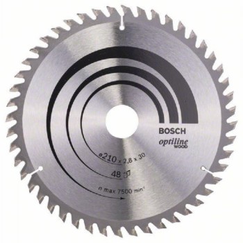 BOSCH List kružne testere Optiline Wood 210 x 30 x 2.8 mm. 48