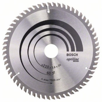 BOSCH List kružne testere Optiline Wood 210 x 30 x 2.8 mm. 60