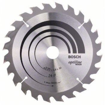 BOSCH List kružne testere Optiline Wood 235 x 30;25 x 2.8 mm. 24