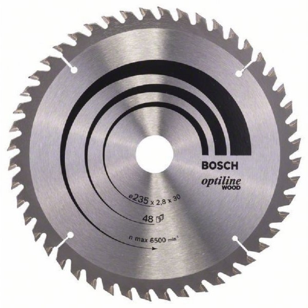 BOSCH List kružne testere Optiline Wood 235 x 30;25 x 2.8 mm. 48