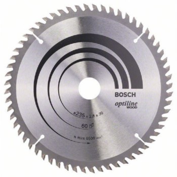 BOSCH List kružne testere Optiline Wood 235 x 30;25 x 2.8 mm. 60